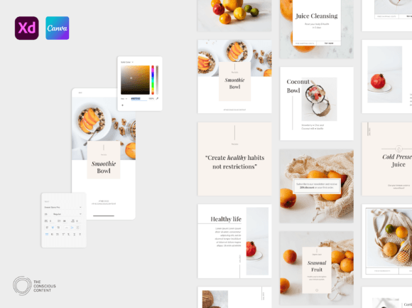 Download Insta Canva Templates Apricot - Insta Collection