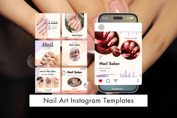 Download Nail Technician Instagram Templates - Insta Collection