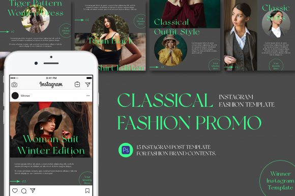 Download Classical Editorial Fashion Insta Post - Insta Collection