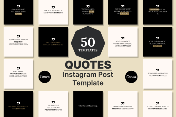 Download 50 INSPIRING INSTAGRAM QUOTE TEMPLATE - Insta Collection